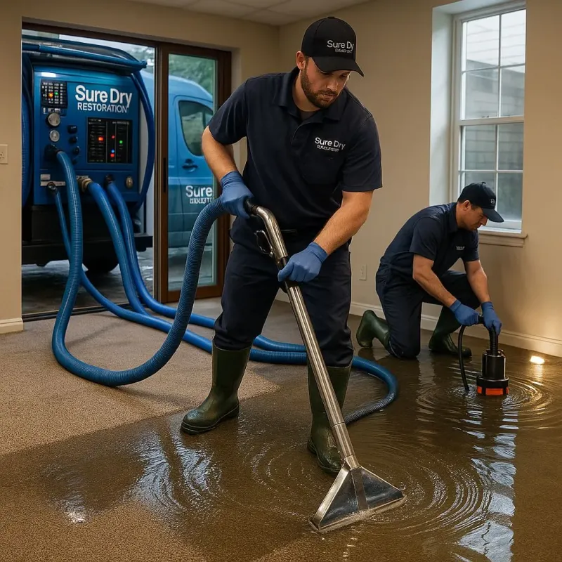 Water Extraction and Removal process in Ripley, TN